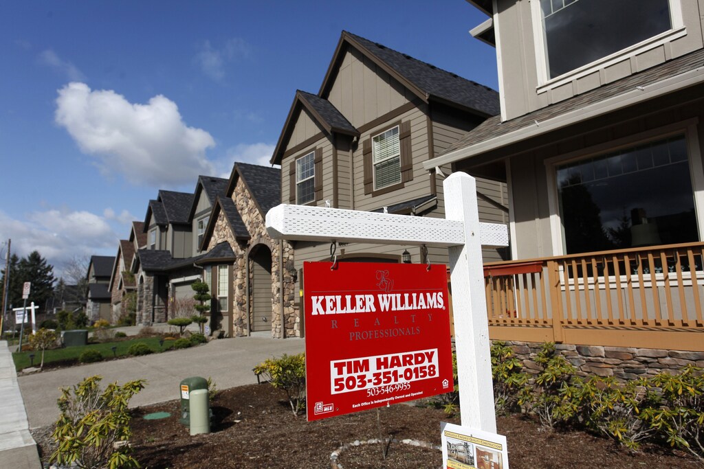 Homes are seen for sale in the northwest area of Portland, Oregon March 20, 2014.
