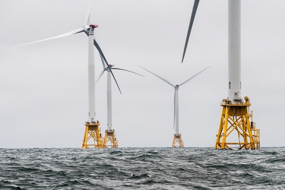 Floating wind turbines are being tested in several locations around the world.
