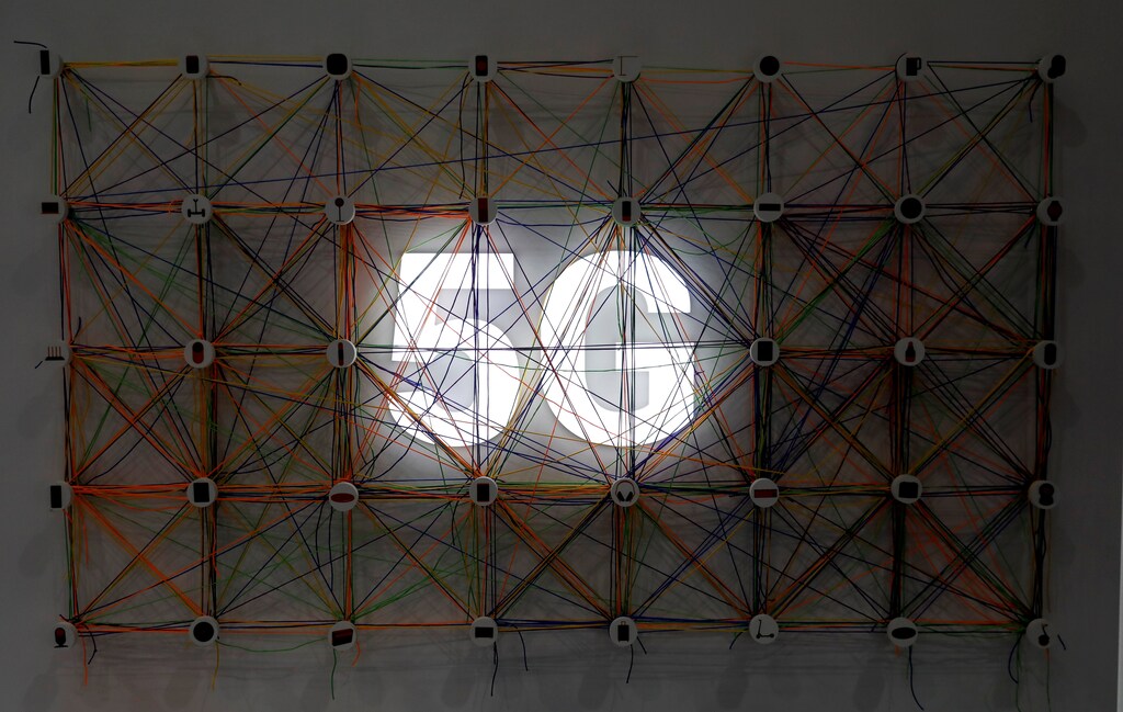 A 5G sign is seen inside the Xiaomi booth at the Mobile World Congress in Barcelona, Spain, February 26, 2019. REUTERS/Rafael Marchante - RC158893E070