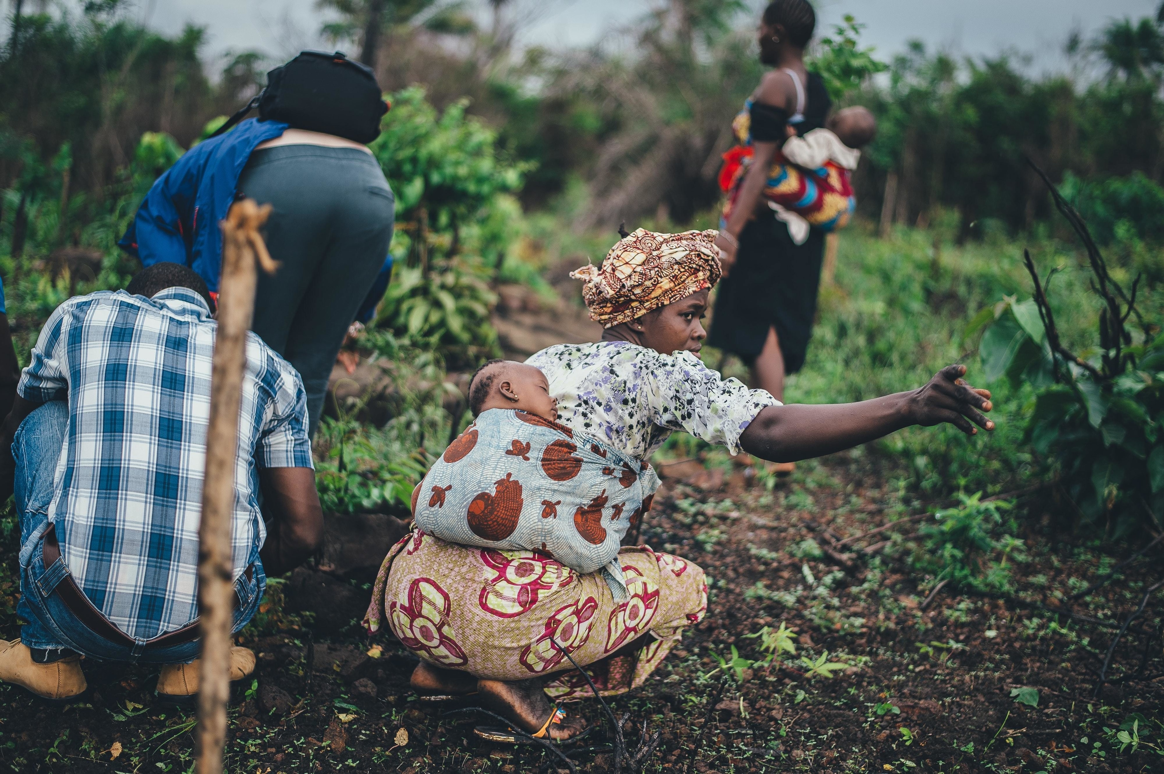 women farming, Africa, climate resilience