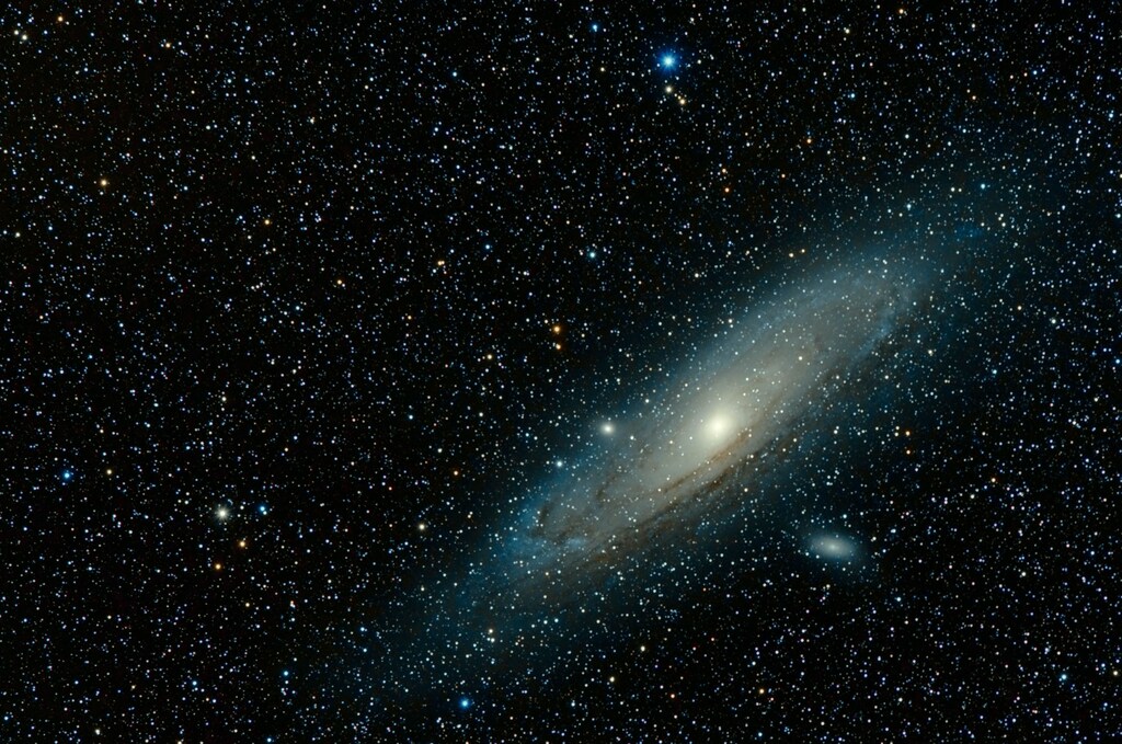Astronomers are turning to machine learning and artificial intelligence to learn more about the universe, like this galaxy.