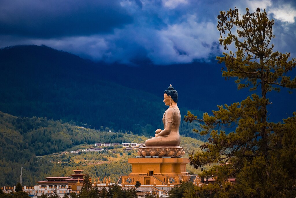 Bhutan is already 72% carbon negative, meaning it absorbs more carbon dioxide from the atmosphere than it produces.