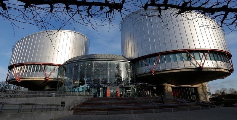 The building of the European Court of Human Rights in Strasbourg, France, January 24, 2018. REUTERS/Vincent Kessler - RC1471EBE040