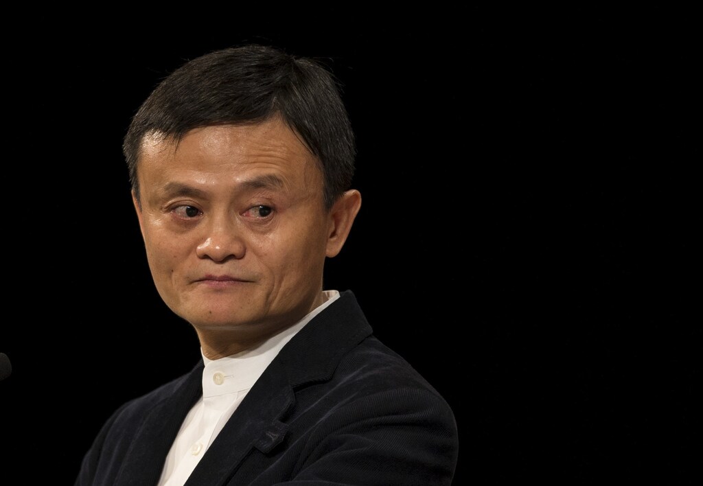 Jack Ma, Founder and Executive Chairman of Alibaba Group addresses the Economic Club of New York at the Waldorf Astoria Hotel in the Manhattan borough of New York City, June 9, 2015. REUTERS/Mike Segar - RTX1FTW0
