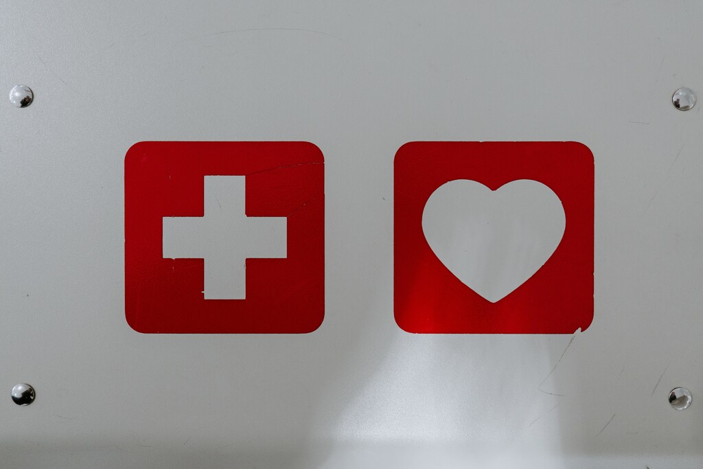 Red and white first aid and heart logo: Looking to the future on World Humanitarian Day 2022