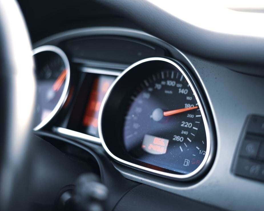 image of a car dashboard
