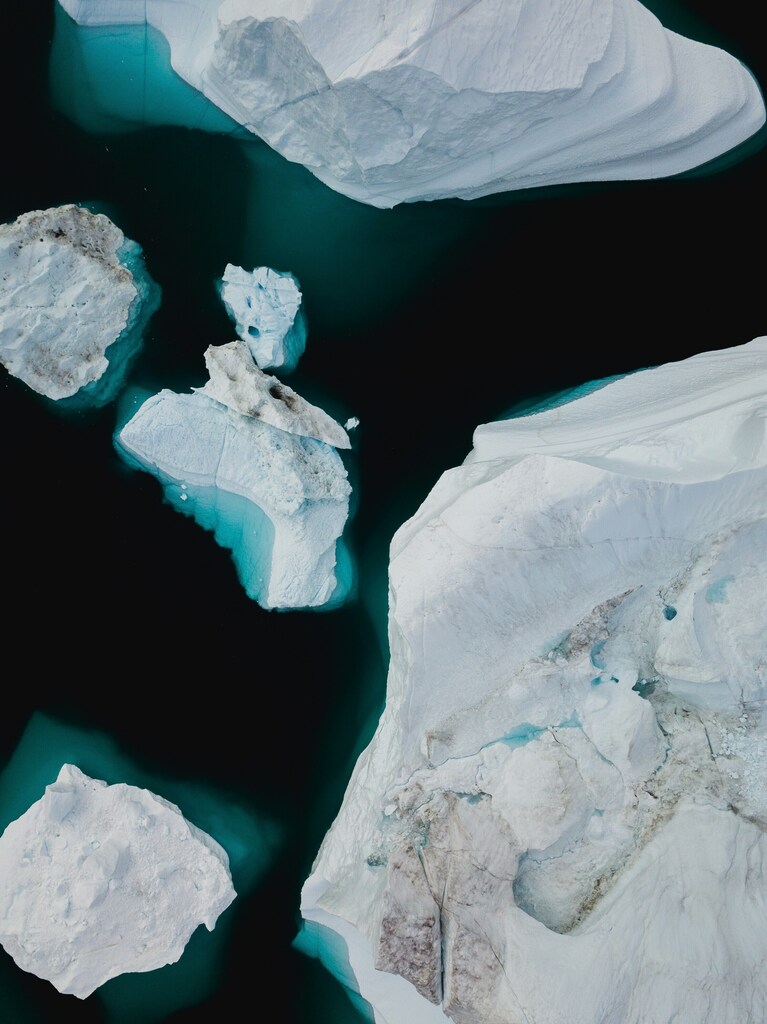 Un glaciar.