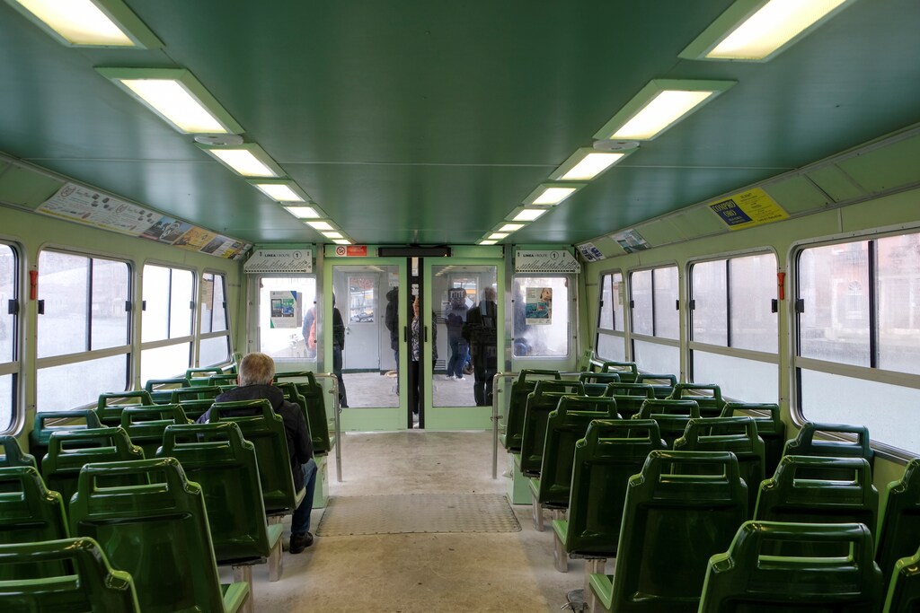 An empty water bus after the spread of coronavirus has caused a decline in the number of tourists in Venice, Italy, March 1, 2020. REUTERS/Manuel Silvestri - RC23BF97A4TK