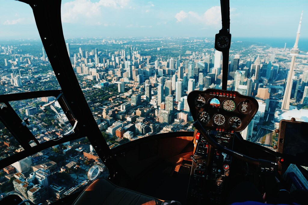 Toronto, Canada pilot plane flight airplane sky fly
