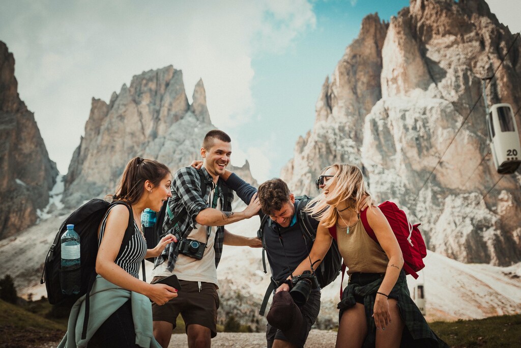Roadtrip with a couple of friends in the Dolomites.