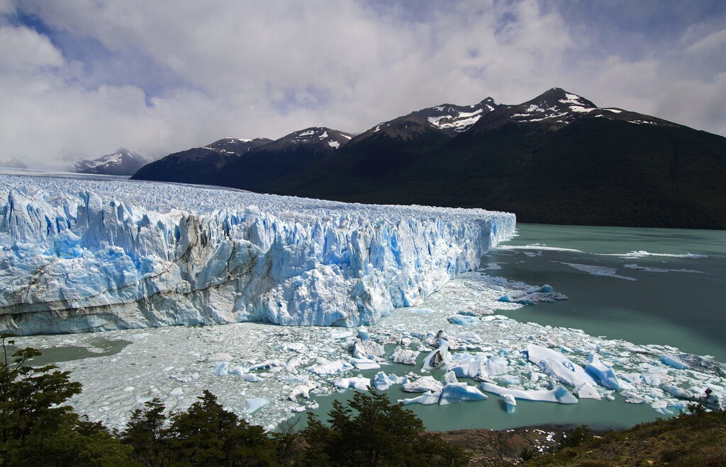 The Perito Moreno Glacier outside El Calafate, Argentina, January 13, 2011.