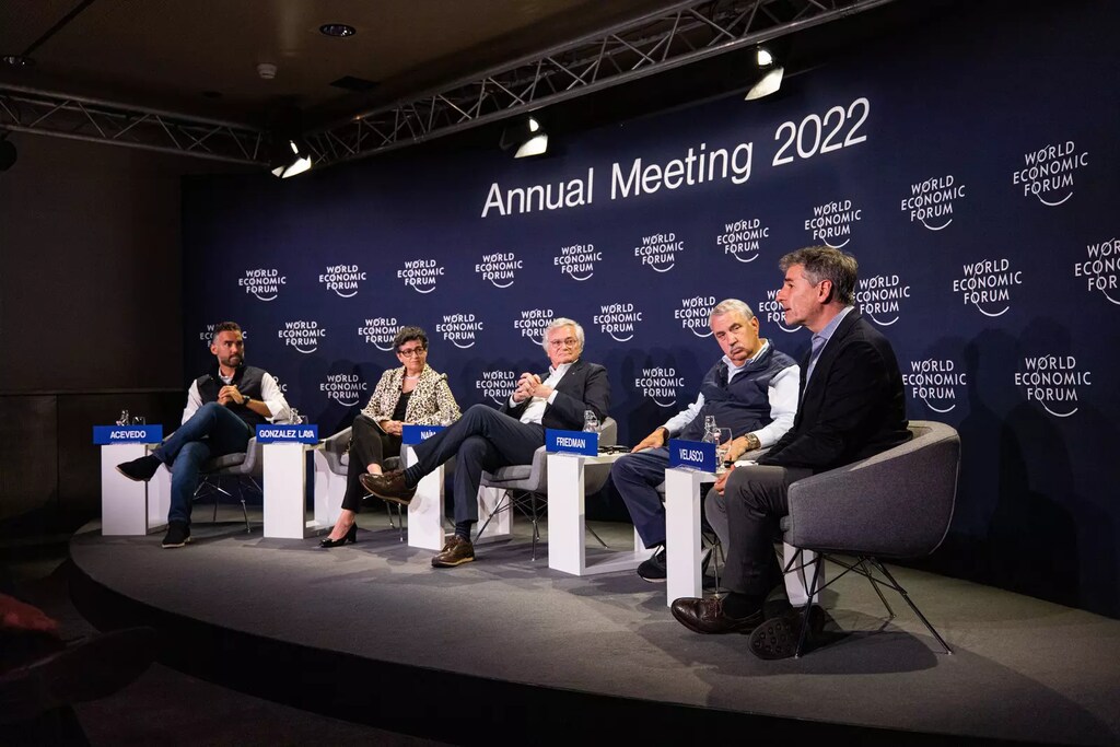 En Davos 2022, líderes empresariales, gobiernos, organizaciones internacionales, sociedad civil y notables jóvenes latinoamericanos abordan los principales desafíos de la región.
