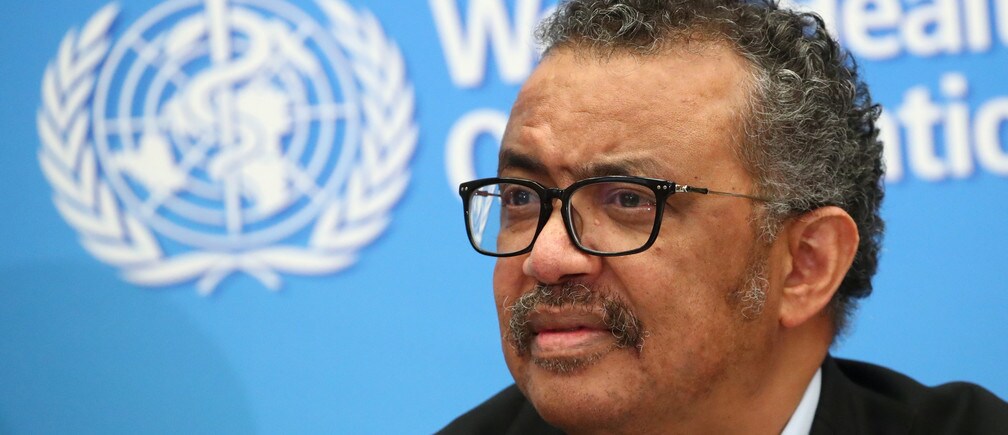 Director General de la OMS Tedros Adhanom Ghebreyesus