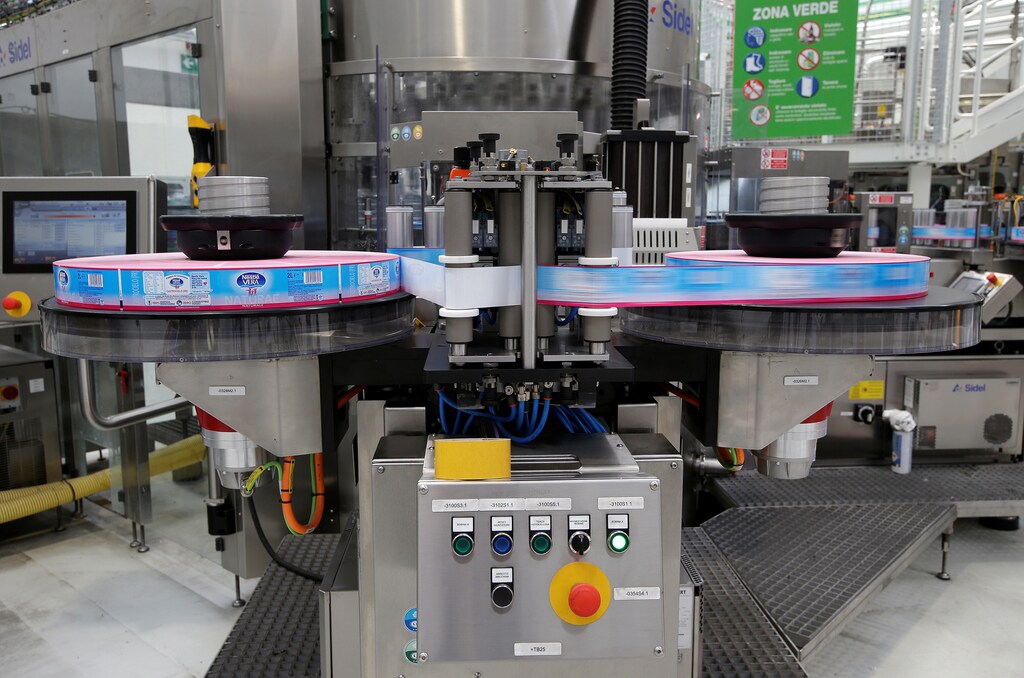 The Nestle Vera water smart factory is seen in Castrocielo, Italy, July 5, 2016. REUTERS/Max Rossi - D1BETPDIDFAA