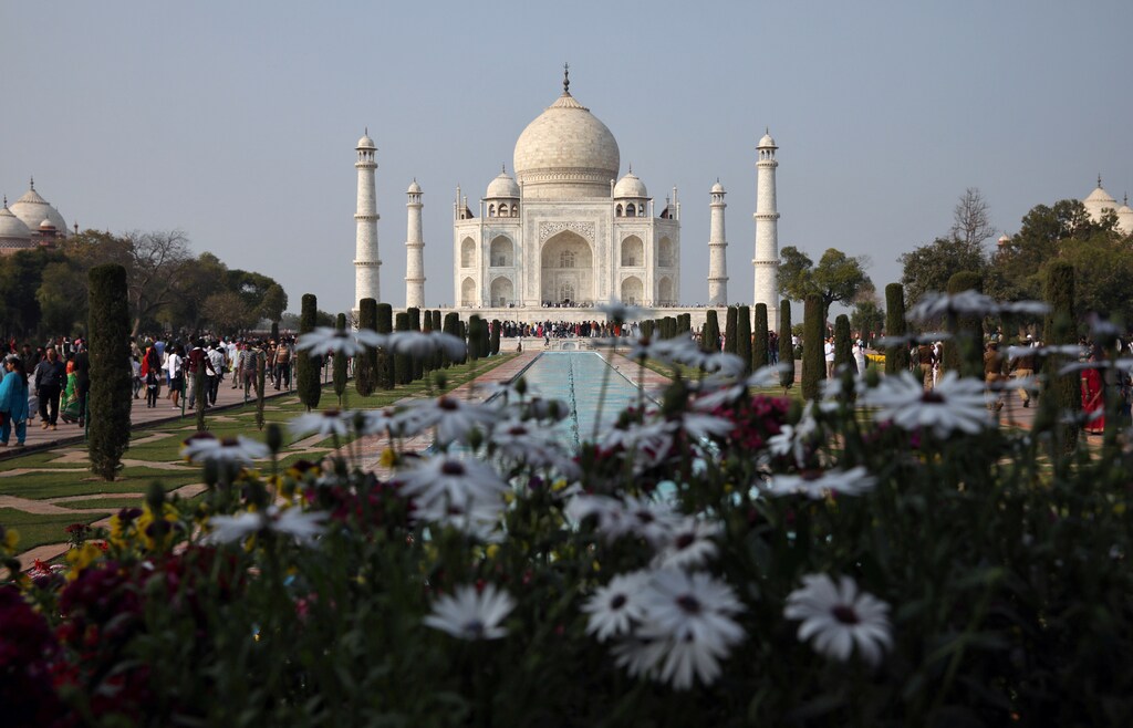 The historic Taj Mahal, pictured here last February, was ordered closed as authorities work to contain the virus. REUTERS/Rupak De Chowdhuri