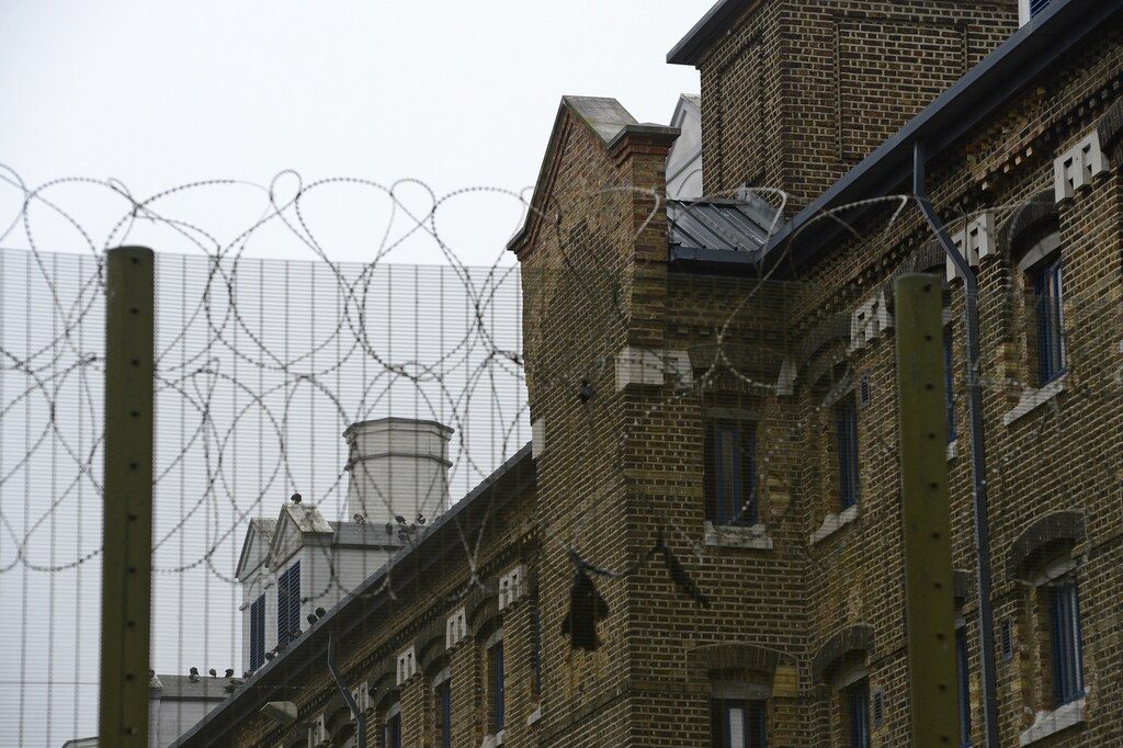 A general view shows a detail of Wormwood Scrubs prison in London October 22, 2012. REUTERS/Paul Hackett (BRITAIN - Tags: CRIME LAW) - LM1E8AM0XOI01