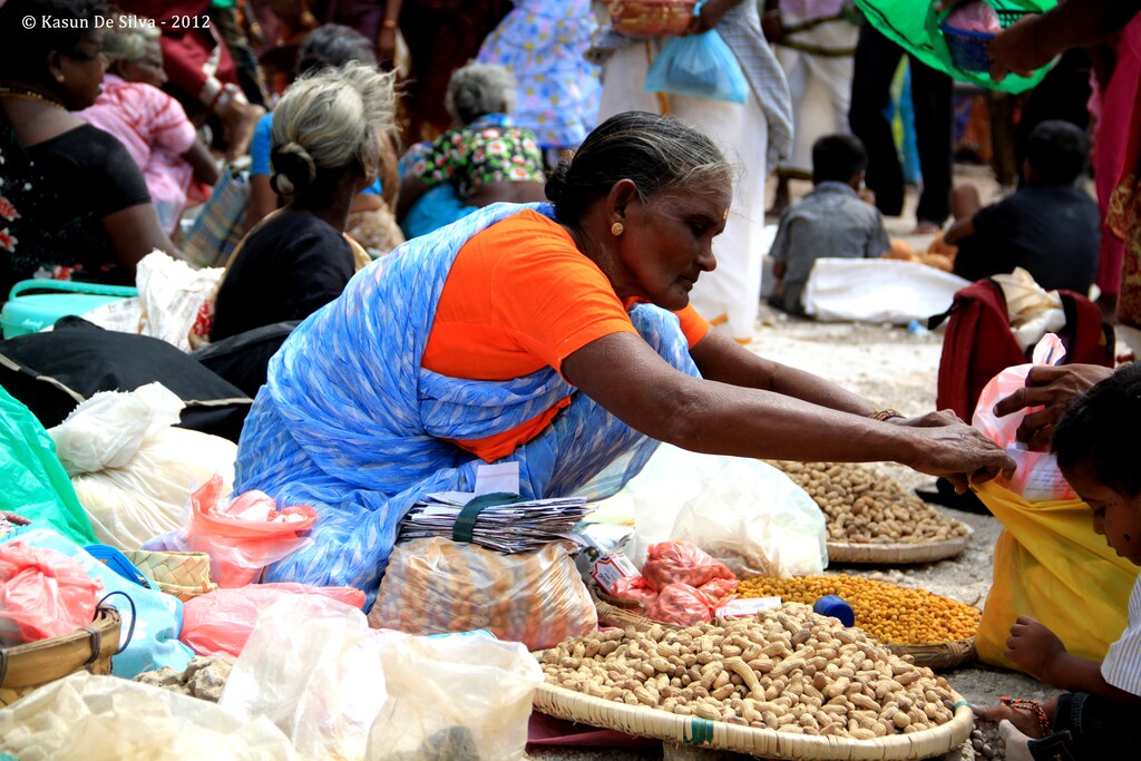 A worker in a low-income community.
