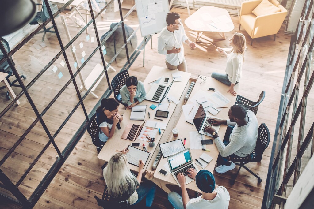 The office may become a purely collaborative space.