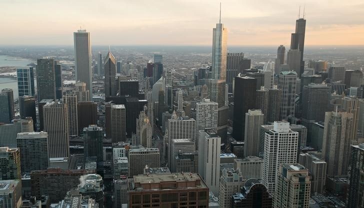 A general view of the city of Chicago, March 23, 2014. REUTERS/Jim Young (UNITED STATES - Tags: CITYSCAPE SOCIETY)