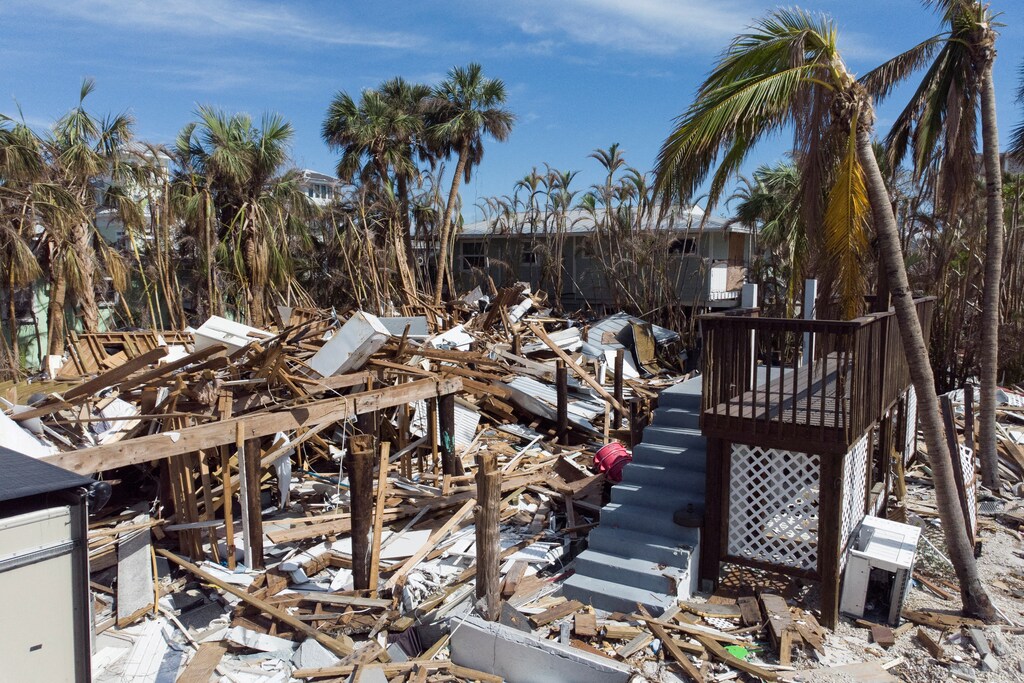 Hurricane Ian in the US and Cuba cost more than $100 billion and was one of the costliest climate disasters in 2022.