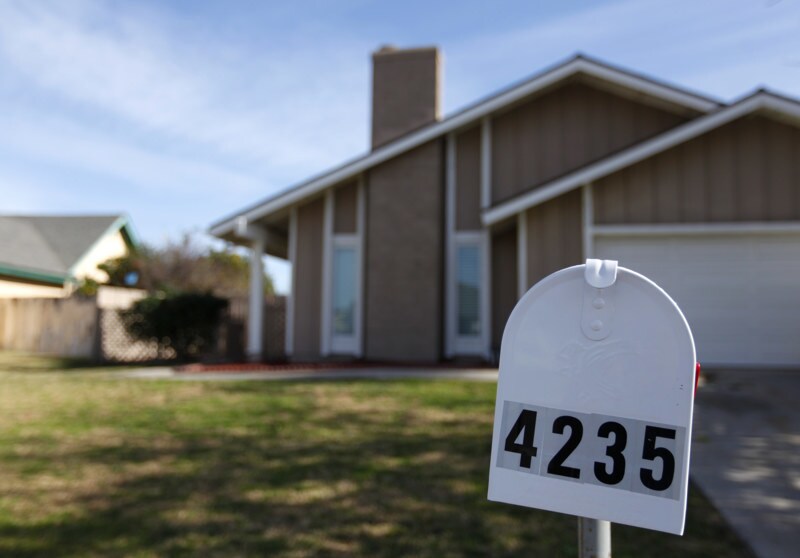 A rental home owned by Blackstone is shown in Riverside, California January 23, 2014. REUTERS/Mike Blake (UNITED STATES - Tags: BUSINESS REAL ESTATE) - RTR3KH44