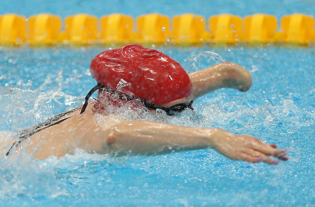 Paralympics - London 2012 Paralympic Games - Aquatics Centre - 31/8/12 Swimming - Women's 50m Butterfly - S7 - Great Britain's Susannah Rodgers in action during the final Mandatory Credit: Action Images / Matthew Childs Livepic PLEASE NOTE: FOR EDITORIAL USE ONLY - MT1ACI9932566