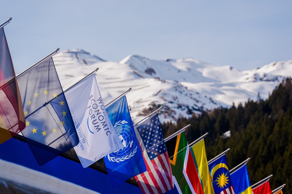 Impresiones de la Reunión Anual del Foro Económico Mundial 2025 en Davos-Klosters, Suiza (Foro Económico Mundial / Boris Baldinger)