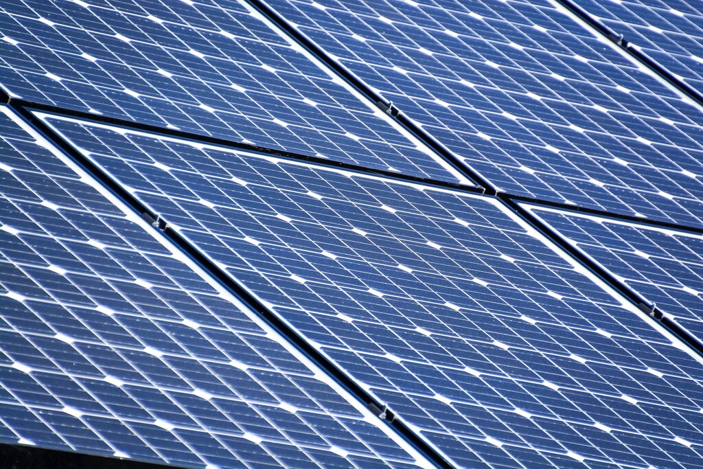 image of solar panels