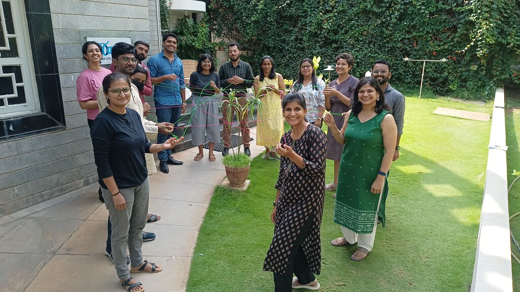 People united by the organization ShikshaLokam to take collective action to make the world a better place