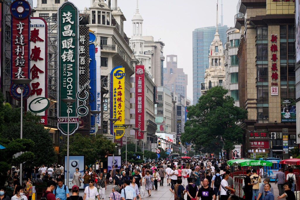 “China’s large market is open,” said Chinese Premier Li Qiang.