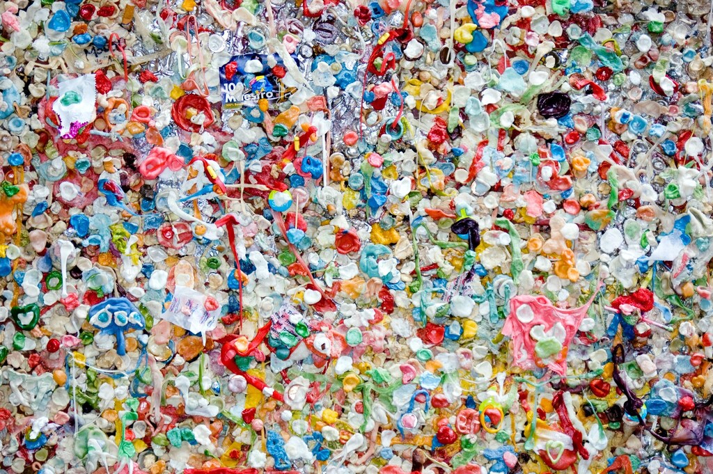 Plastic waste.