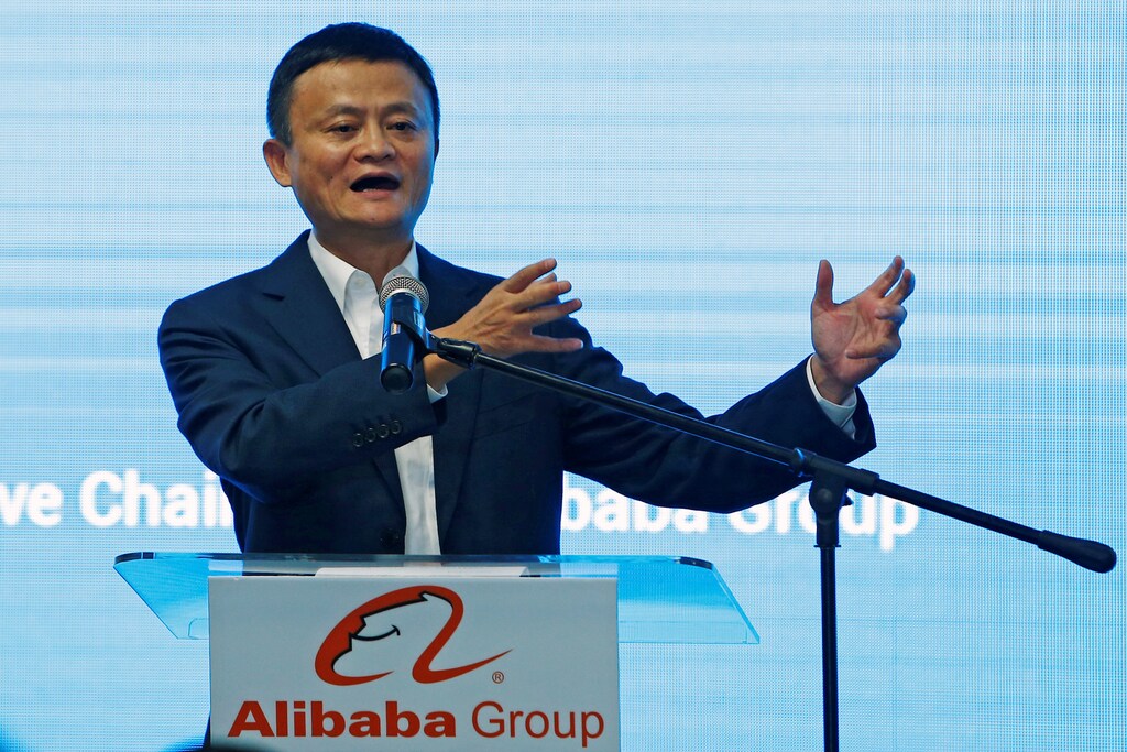 Jack Ma, founder of Chinese e-commerce giant Alibaba, speaks during the launch of Alibaba's office in Kuala Lumpur, Malaysia June 18, 2018. REUTERS/Lai Seng Sin