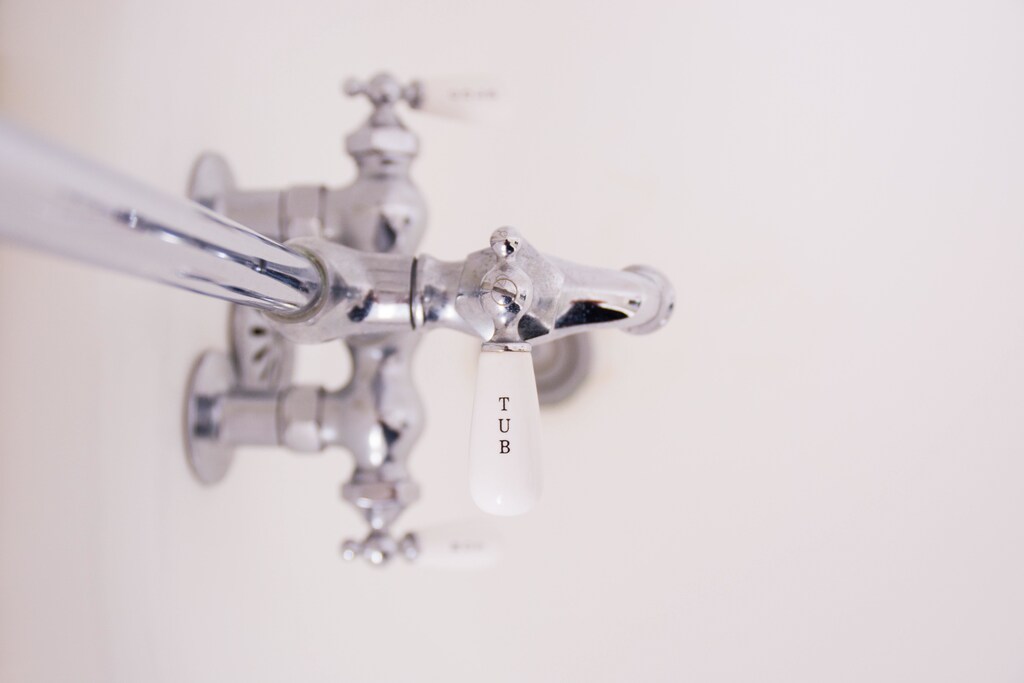 silver faucet water tap