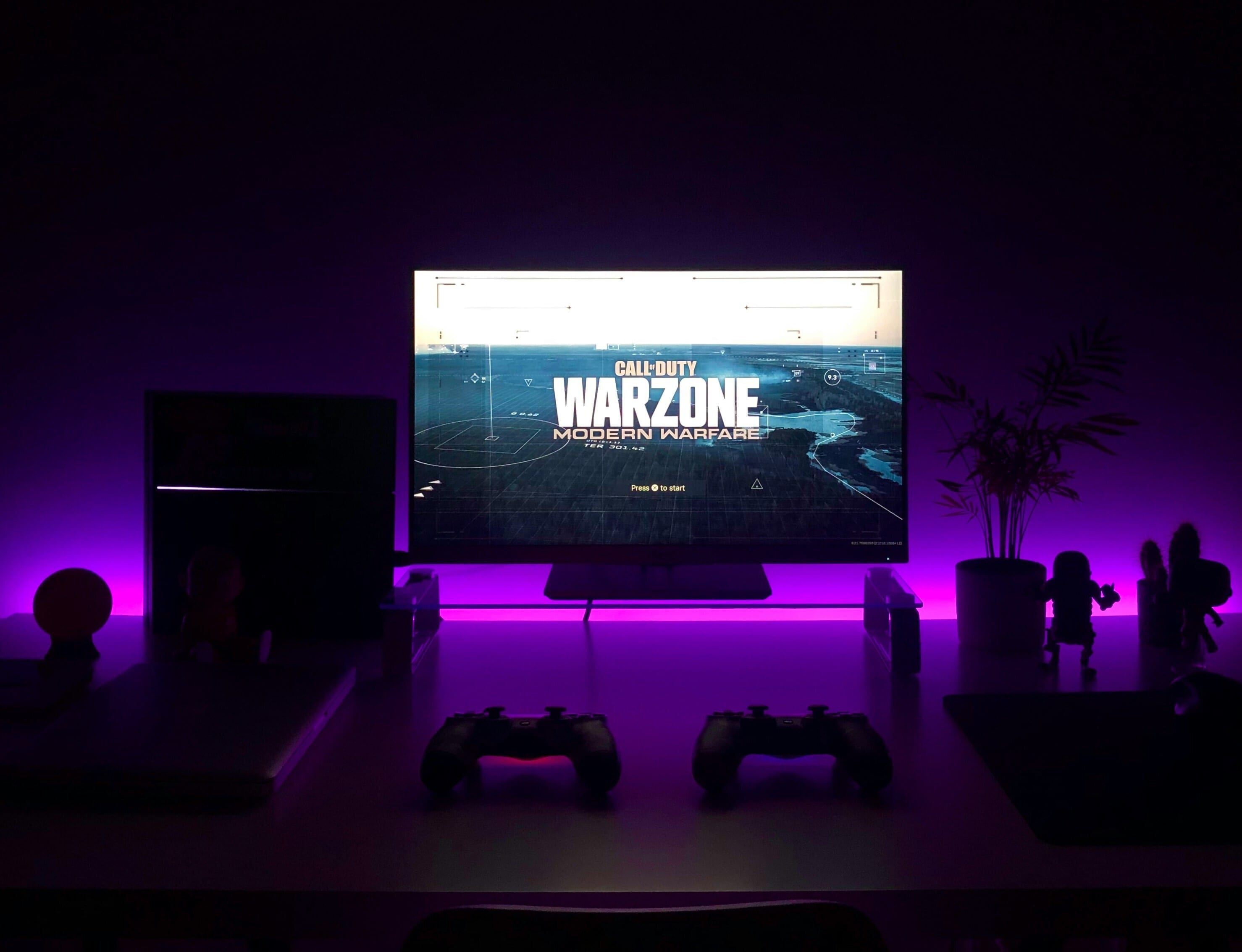 Call of Duty Warzone intro on monitor: Digital payments is helping to expand the African gaming industry.