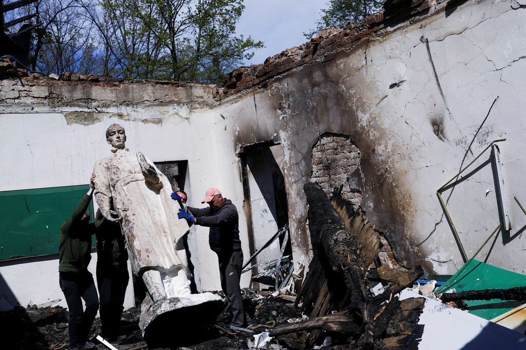 The efforts underway to pilfer and destroy Ukrainian cultural heritage are egregious.