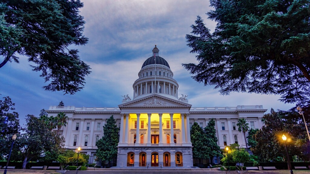 California's State Capitol building in Sacramento - is this the vanguard for the development of responsible AI?