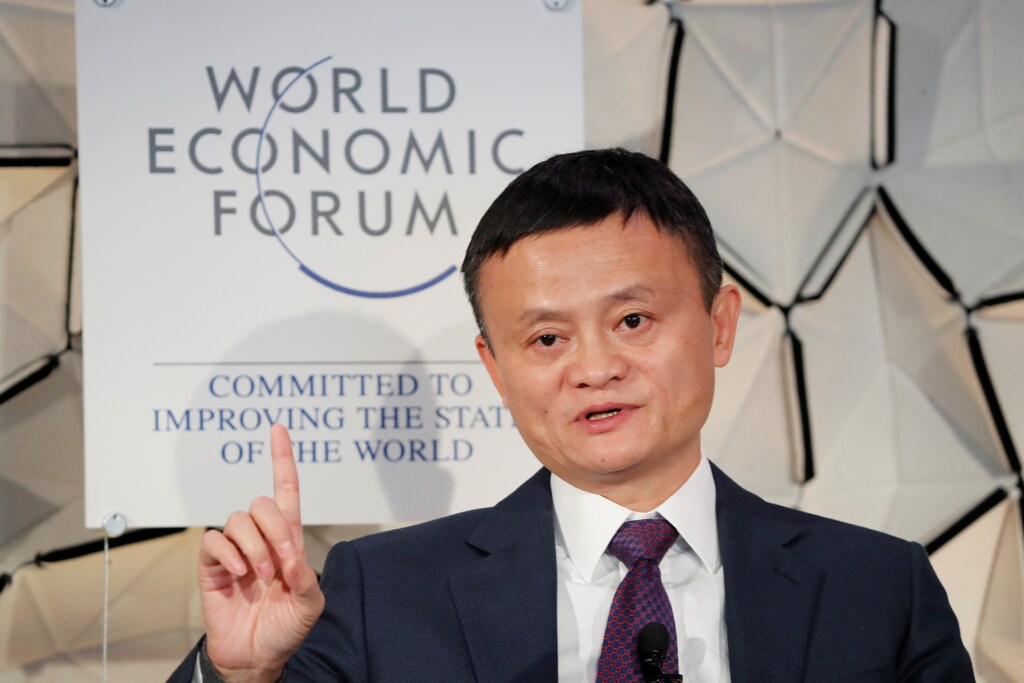Jack Ma, chairman of Alibaba Group attends the World Economic Forum (WEF) annual meeting in Davos, Switzerland, January 23, 2019. REUTERS/Arnd Wiegmann