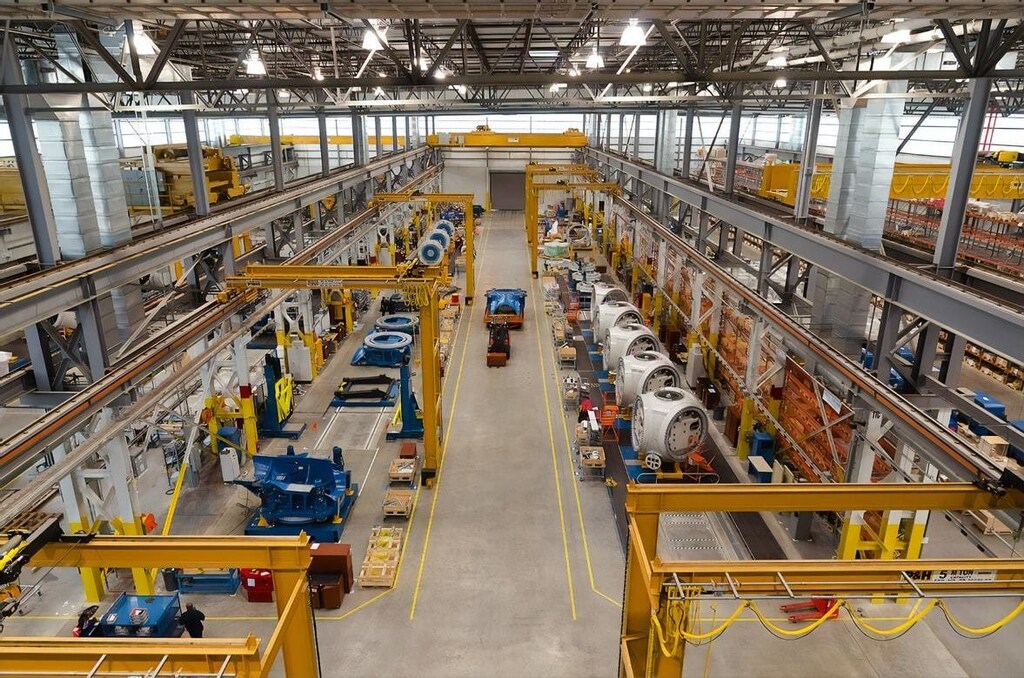 Americans wind manufacturing - Nordex USA manufacturing facility - Jonesboro, Arkansas.