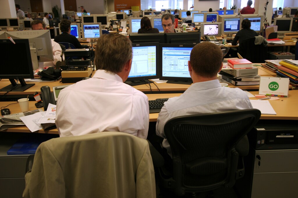 A generic picture of an office. /Catherine Benson CRB - RTRMCAA