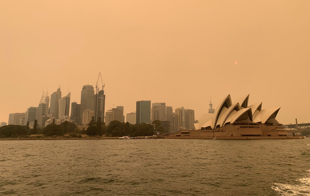 Bushfires climate change Sydney Australia