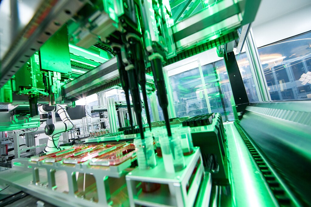 Un laboratorio de investigación impulsado por IA.