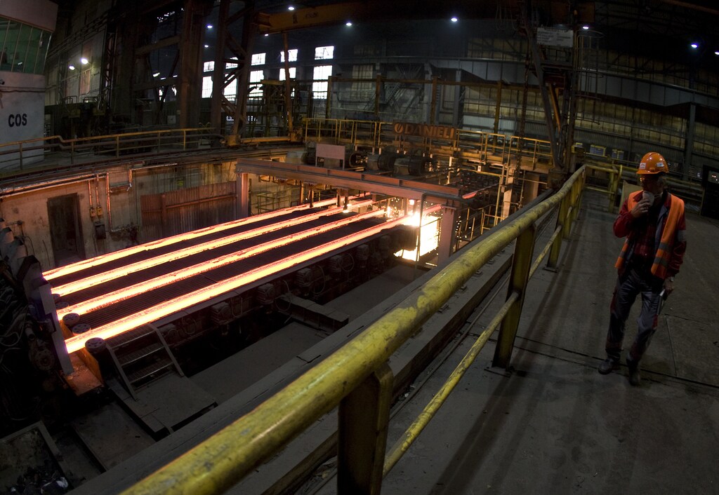A production of steel at the ArcelorMittal steel mill in Warsaw November 14, 2008: Scope 3 emissions are the hardest to abate but make up the largest share
