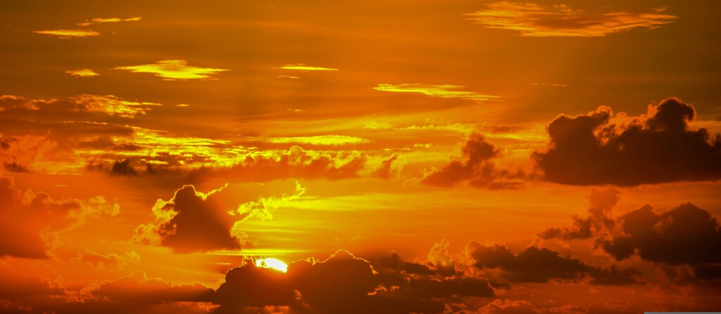 A sunset