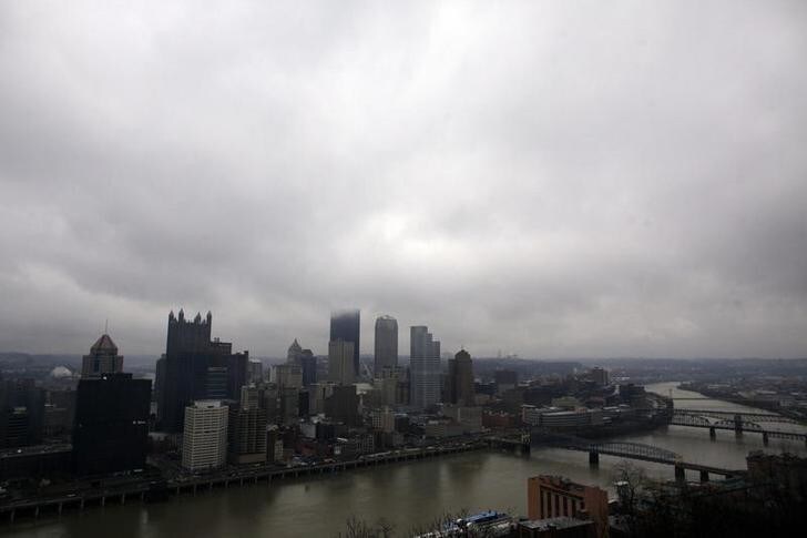General view of the city of Pittsburgh, Pennsylvania April 8, 2011. The city is a part of America's Midwestern "Rust Belt", the heartland of the country and home to big unionized manufacturers like the auto and steel industries. Picture taken April 8. REUTERS/Eric Thayer (UNITED STATES - Tags: CITYSCAPE BUSINESS)