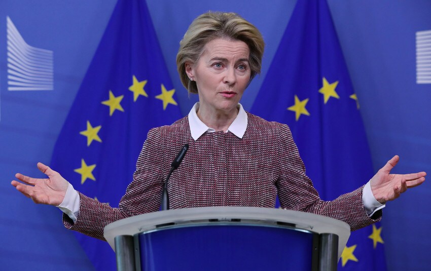 President of the European Commission Ursula von der Leyen.