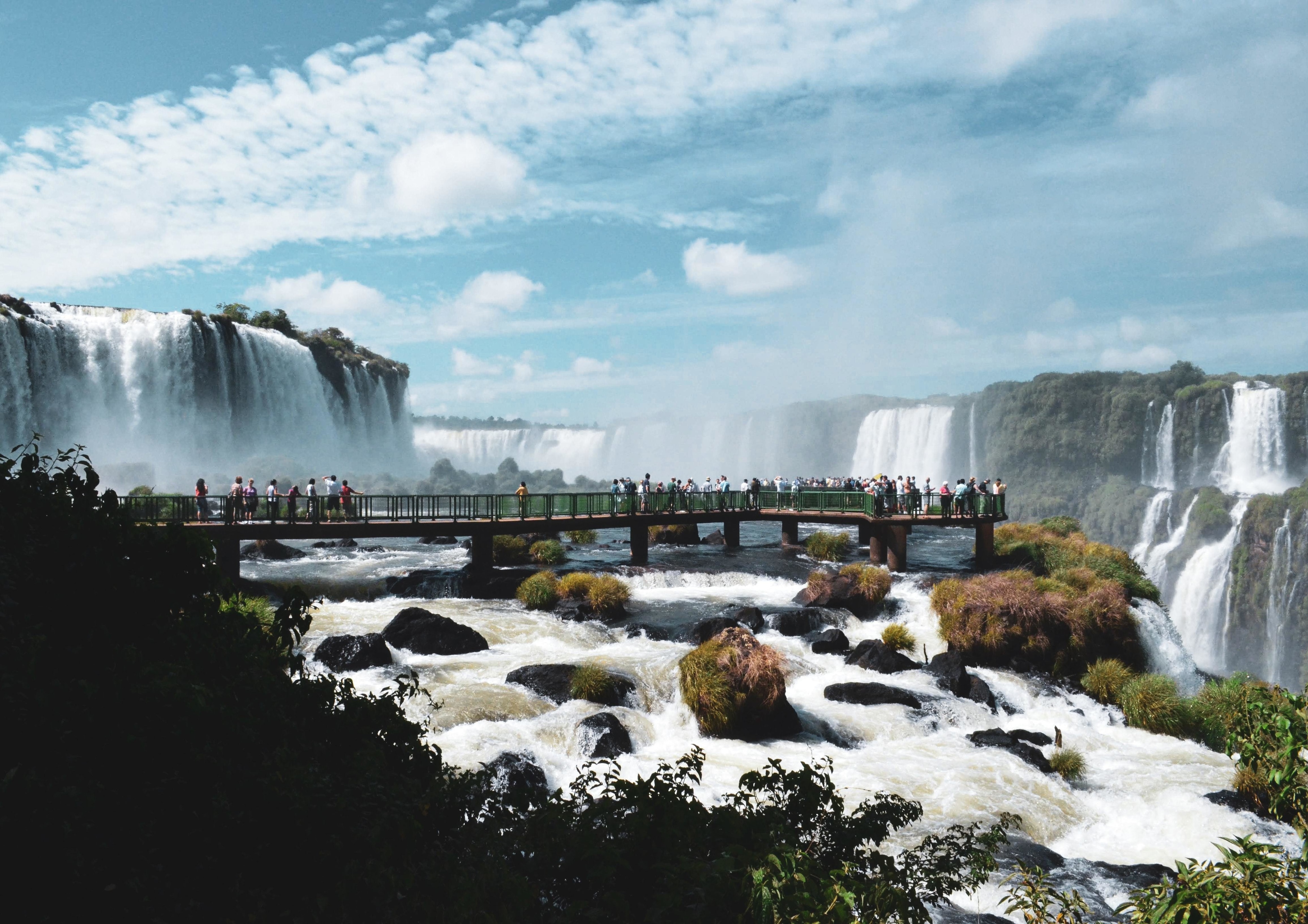 photo of waterfalls highlighting the precious resource #WorldWaterDay