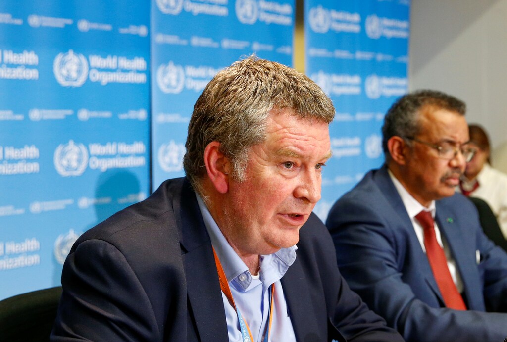 Executive Director of the World Health Organization's (WHO) emergencies program Mike Ryan speaks at a news conference on the novel coronavirus (2019-nCoV) in Geneva, Switzerland February 6, 2020. REUTERS/Denis Balibouse - RC23VE9EJ7GO