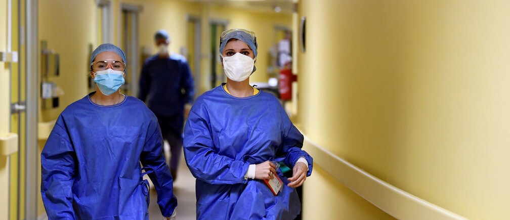 Casi 9.000 médicos y enfermeras en Italia han sido infectados por el coronavirus.