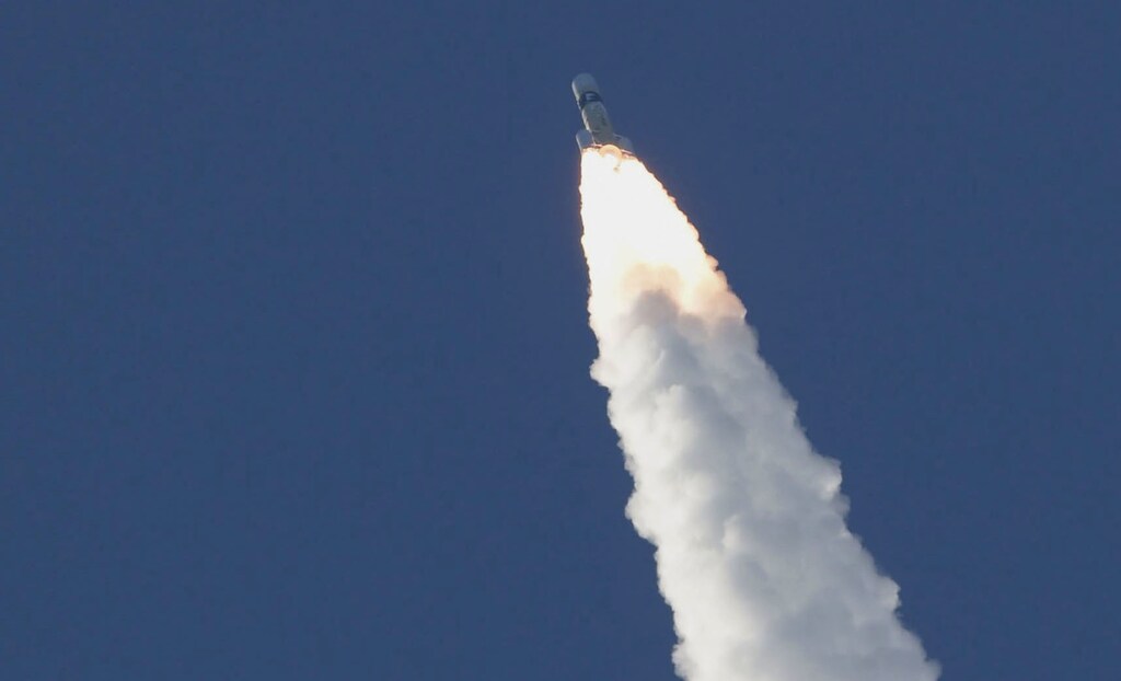 An H-2A rocket carrying the Hope Probe, developed by the Mohammed Bin Rashid Space Centre (MBRSC) in the United Arab Emirates (UAE) for the Mars explore, rises into the air after blasting off from the launching pad at Tanegashima Space Center on the southwestern island of Tanegashima, Japan, in this photo taken by Kyodo July 20, 2020. Mandatory credit Kyodo/via REUTERS ATTENTION EDITORS - THIS IMAGE WAS PROVIDED BY A THIRD PARTY. MANDATORY CREDIT. JAPAN OUT. NO COMMERCIAL OR EDITORIAL SALES IN JAPAN. - RC2NWH9KA1UI
