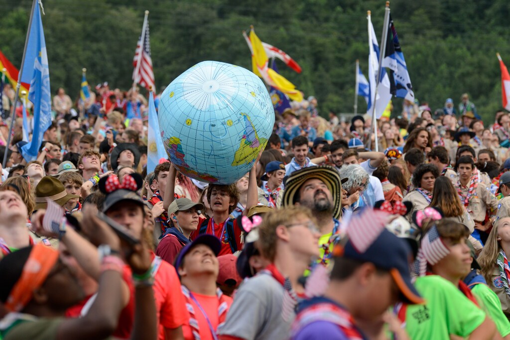 24th World Scout Jamboree, in Summit Bechtel Reserve, West Virginia, US